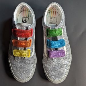 VANS X FLOUR SHOP OLD SKOOL V Size 9.5M 11W PERFECT CONDITION WORN ONLY ONCE